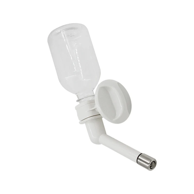 No-Drip Dog Water Dispenser Bottle Kennel Drinker Kettle Raised and Lowered Feeder for Pets