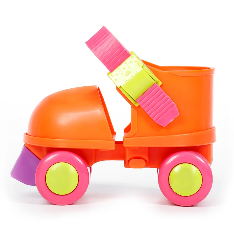 Customized Adjustable Sizes J6-J12 Kids Roller Skate Shoes Quad Skates for Children Age 3-6 Years 27.5*10*24 9506702000 HS-K009