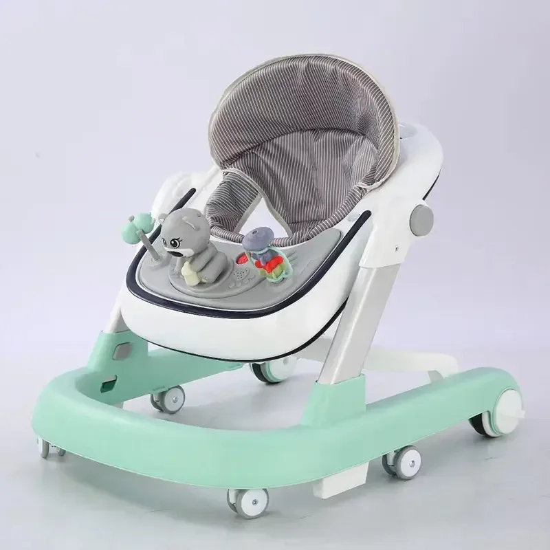 Cute hot selling 2 in 1 baby walker that can sit and be pushed by hand