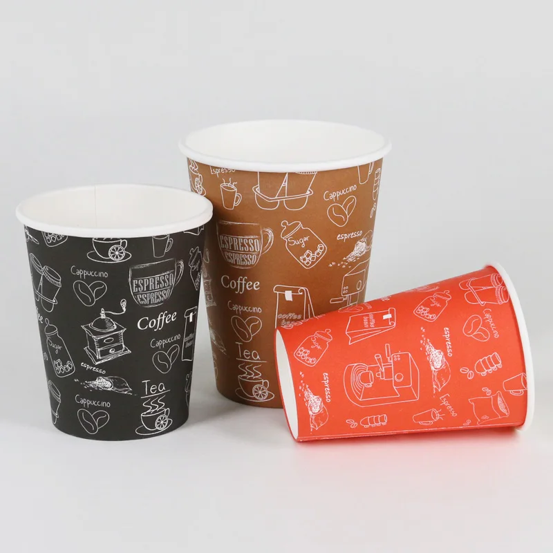 8 oz  Plastic Lids PS disposable coffee cups