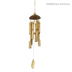 Garden bamboo Wind Chime Chapel Bells, Wind Chimes Door Wall Hanging Ornament wood wind chimes
