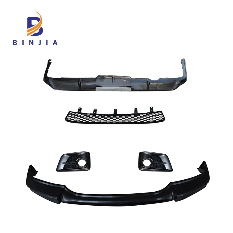 Спортивный небольшой Корпус Комплект FRONTREAR бампер спойлер и воздухозаборник решетка противотуманная фара корпус от производителя для LEXUS 570 LX570