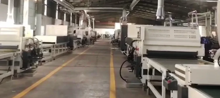 Roller Coating Machine Kitchen Cabinet Production Line