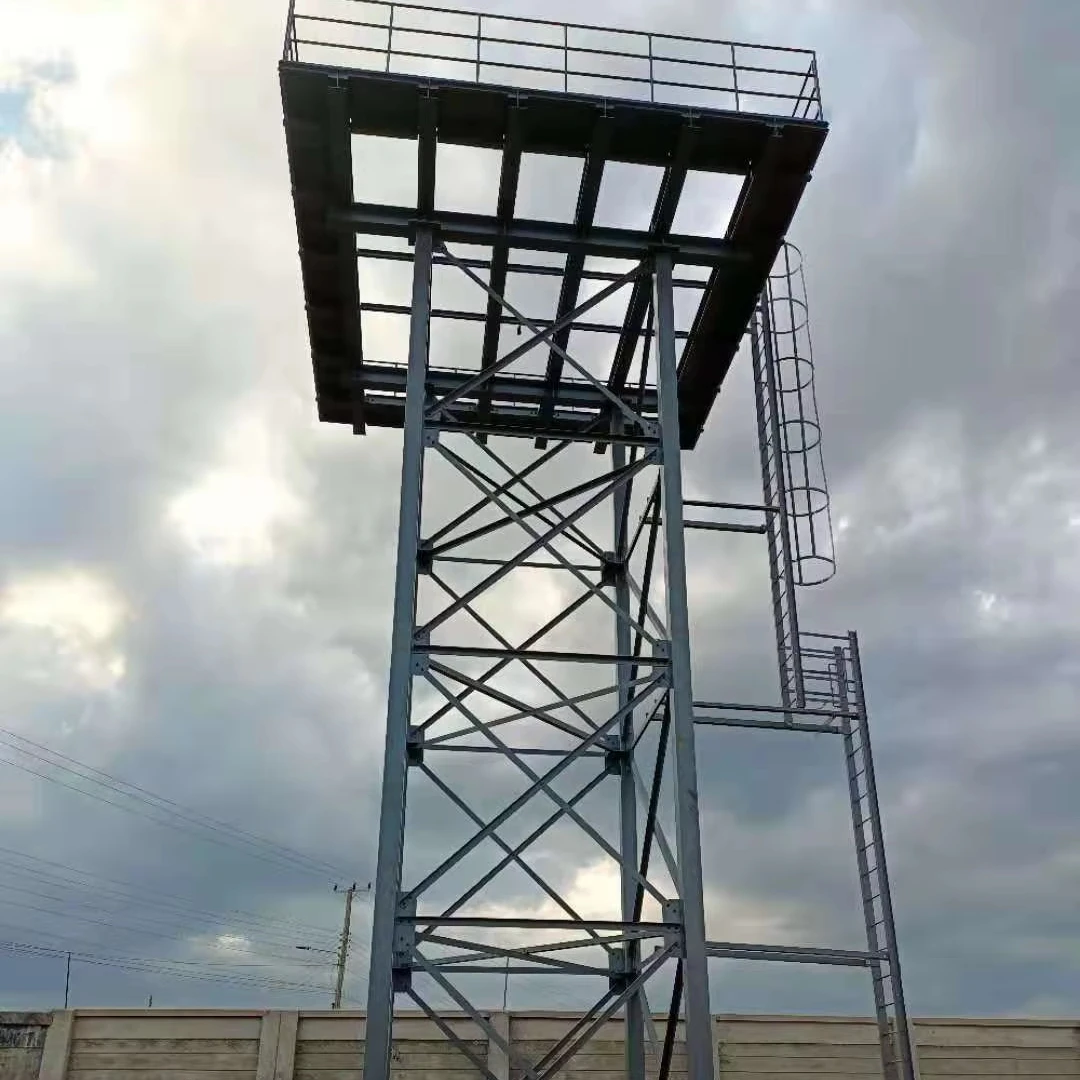 C/Z-1.22*1.22m Modern Design Galvanized Steel Water Tank 12m High Elevated Steel Tower for Shop Hall Mall Made of Sandwich Panel