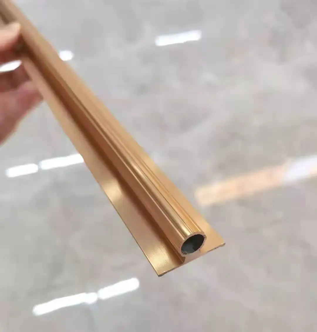 TK-ML001 Aluminum Profile Wardrobe Sliding Door Fittings Metal Furniture Cabinet Wardrobe Door Straightener