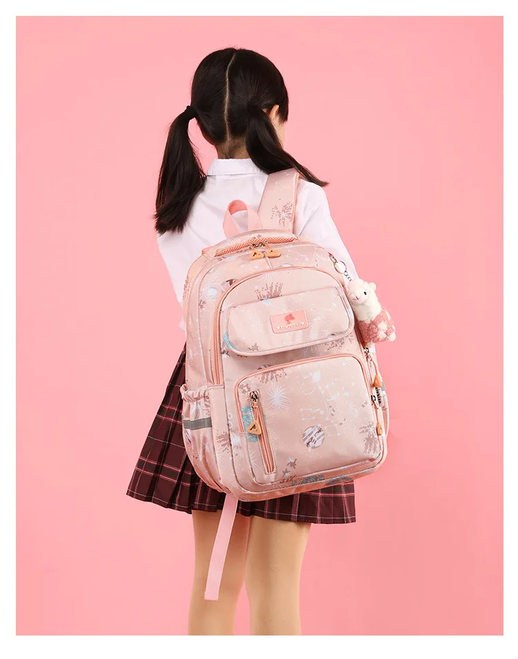 Factory Children Back To School Supplies Cute Princess Waterproof Scholl Bags For Boys And Girls Kids Student Backpack