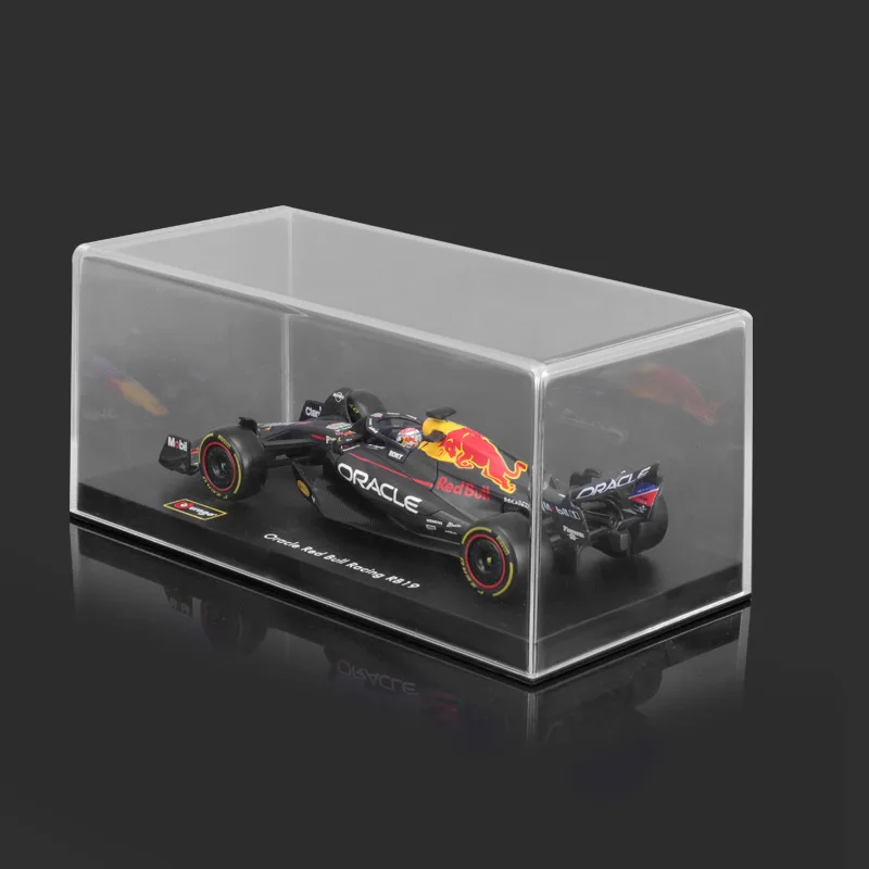 Новый 1:43 Bburago RB19 Red Bull F1 гоночный автомобиль статическая симуляция литая из сплава Модель автомобиля для детей Подарочная коллекция