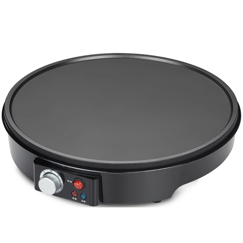 Electric Crepe and pancake maker machine portable non-stick crepe pizza maker automatic