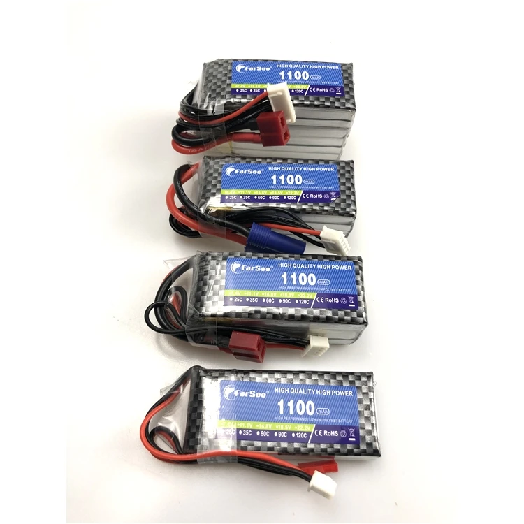 2S 7.4V  Lipo battery  1100mAh 35C 40C For RC Airplane Drone Helicopter Car 2S Lithium Battery