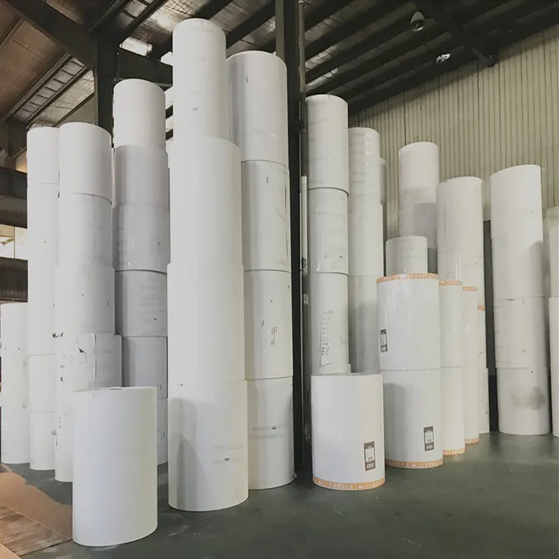 Оптовая продажа 55-120gsm офсетная бумага рулон непокрытая бездревесная печатная
