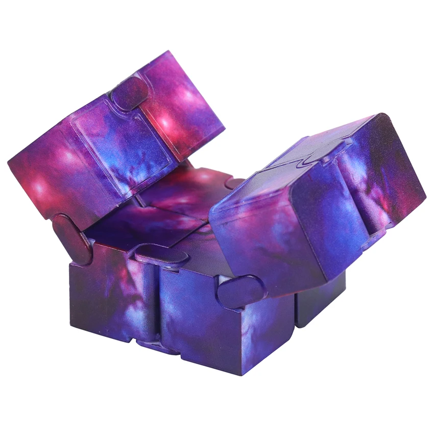 Antistress Infinity Cube Office Flip Stress Relief Cube Toy For Children Women Men Autism Adhd Sensory Fidget Toys
