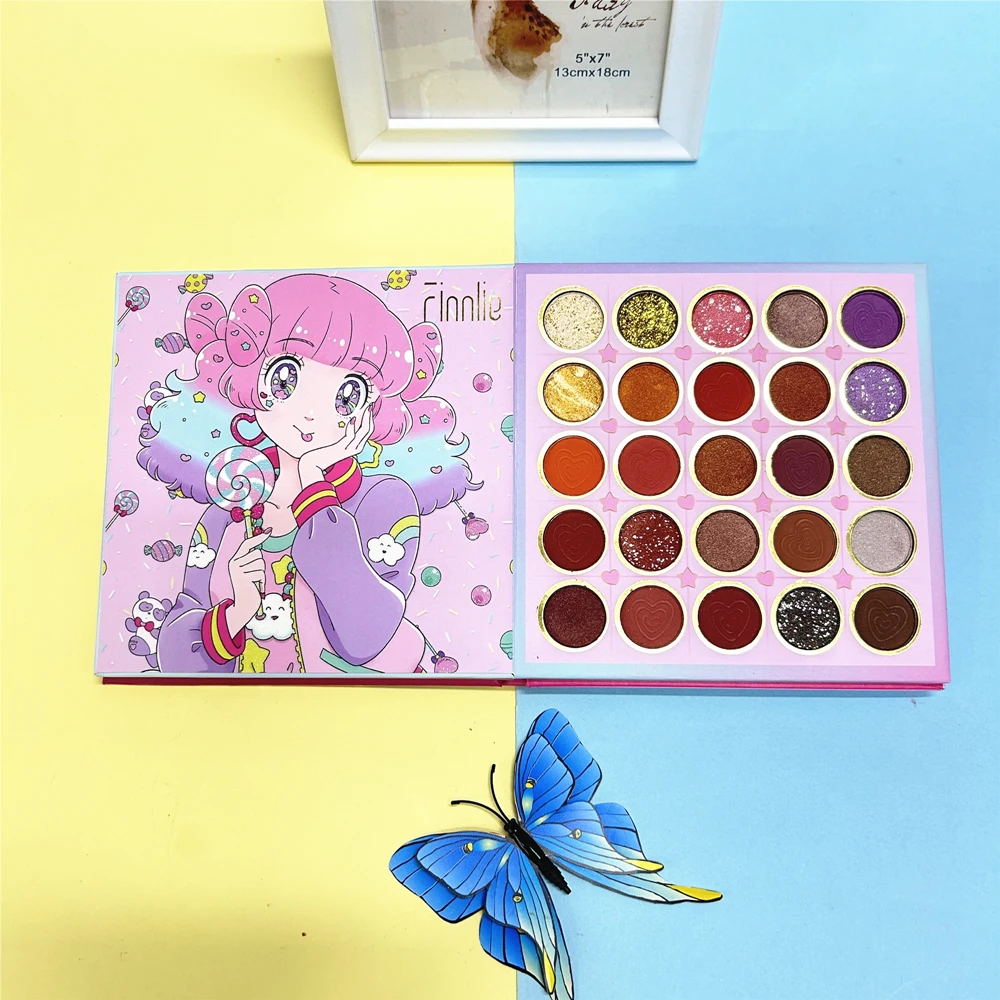18 Colors Vegan Long Lasting Cruelty Free Matte Glitter Private Label Eyeshadow Palette