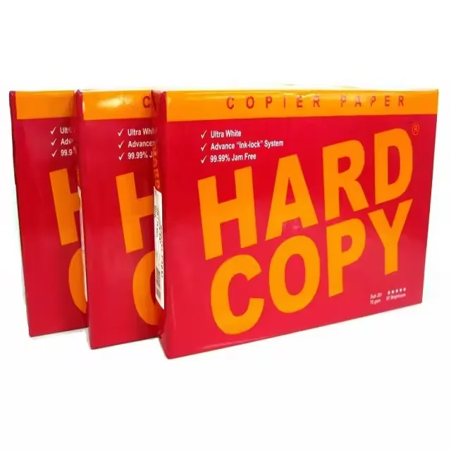 Hot Sale Hard Copy A4 Printer Paper Cheap Price A4 Copy Paper 70 80 Gsm Wholesale A4 Copy Printing Paper In Bulk Selling