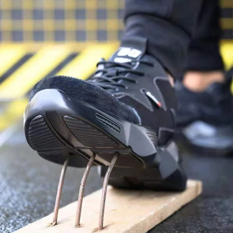 
Best Selling Safety Shoes Steel Toe Light weight Anti-puncture Safety Shoes 