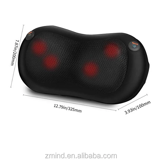 Multi-function full body massage chair full body vibrating back shiatsu neck electric pillow massage head massage pillow case