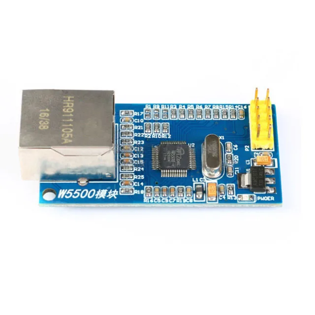 2.97V-3.63V Full TCP IP Protocol STM32 Microcontroller Network Module W5500