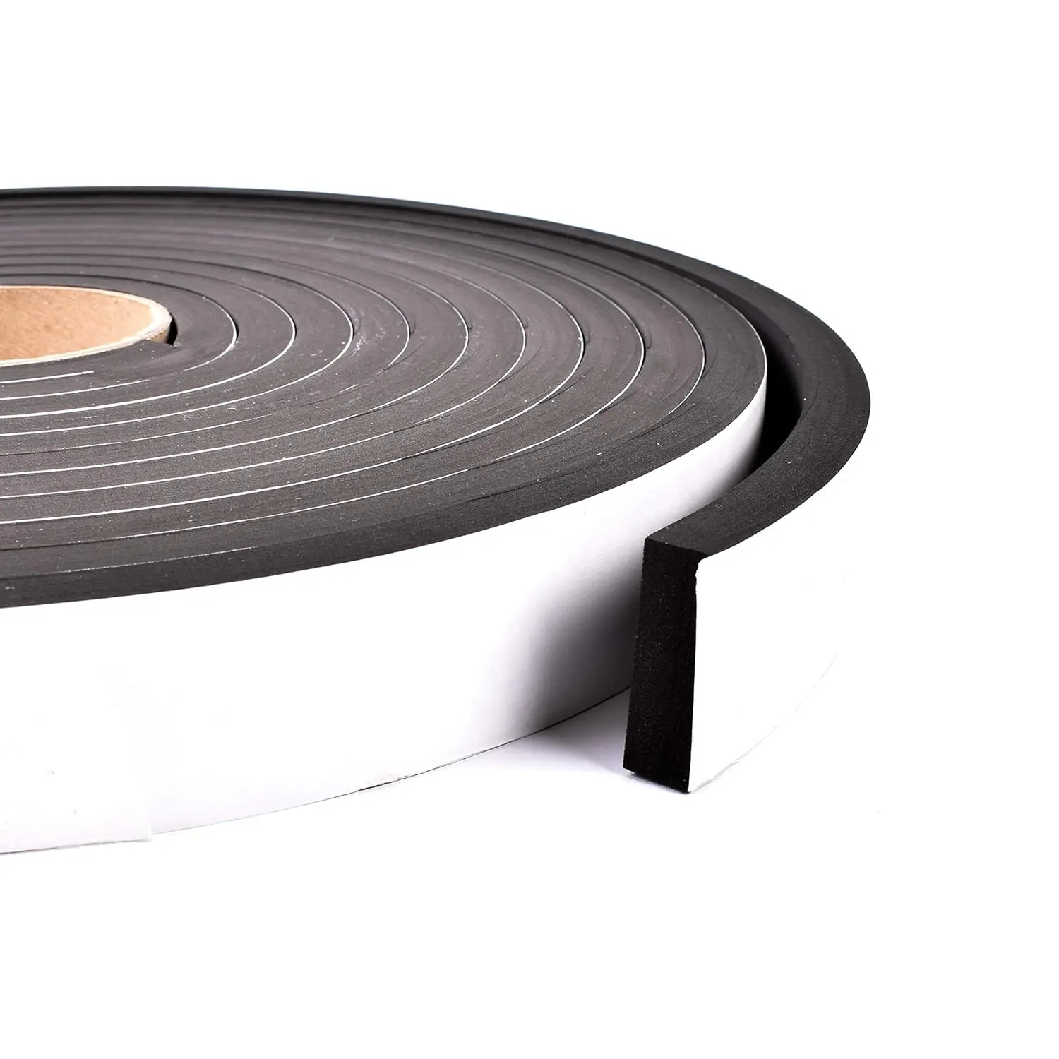 Epdm neoprene sbr strip Sponge Neoprene Stripping W/Adhesive 1-1/2in Wide X 1/2in Thick X 25ft Long