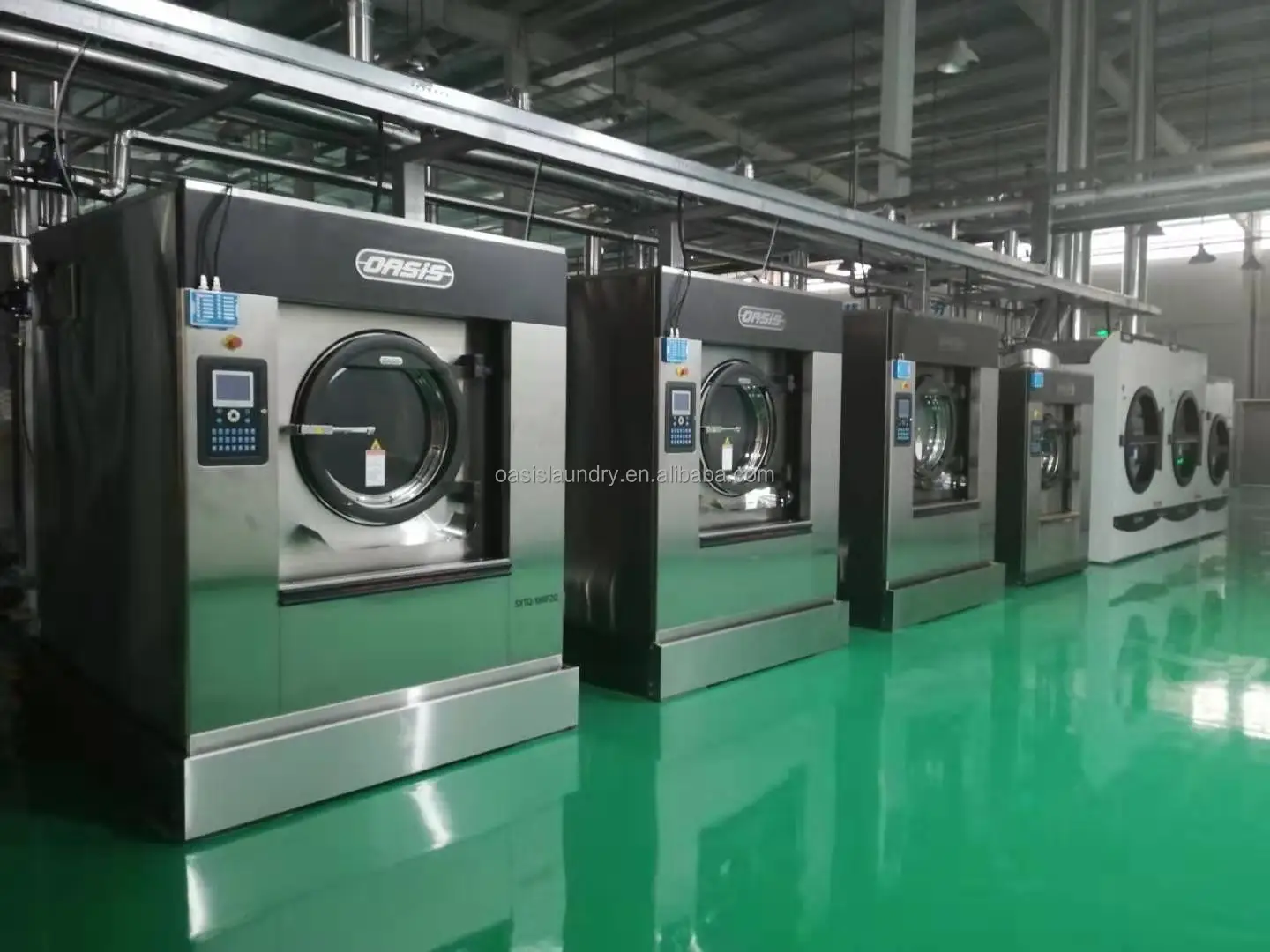 Commercial Tilt Vertical Steam Heated Washer Extractor 120Kg Large Electric Heating Washer Extractor Prices