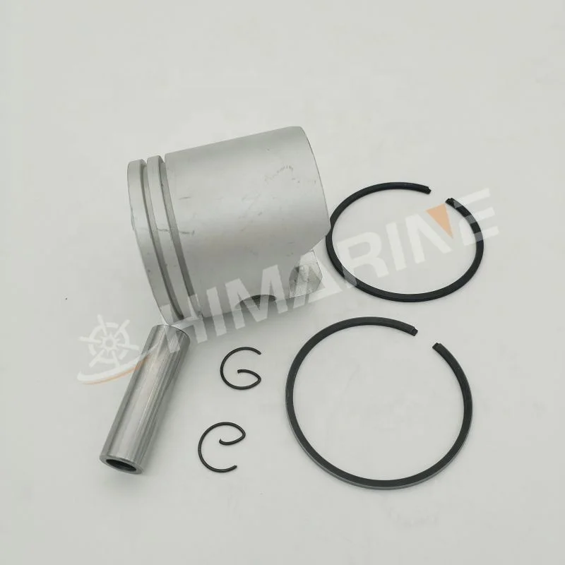 Himarine Outboard Piston Kit 6E7-11636-00 With Piston Ring 0.50mm 682-11610-21 Fit for YAMAHA E9.9DHM E15DMH Outboard Engine