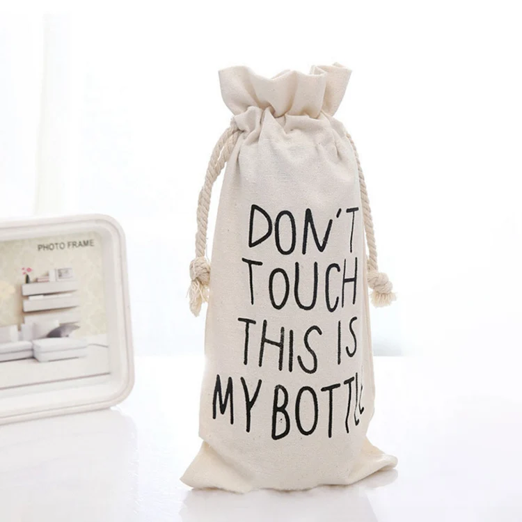 Индивидуальные хлопковые муслиновые Сумки на шнурке для