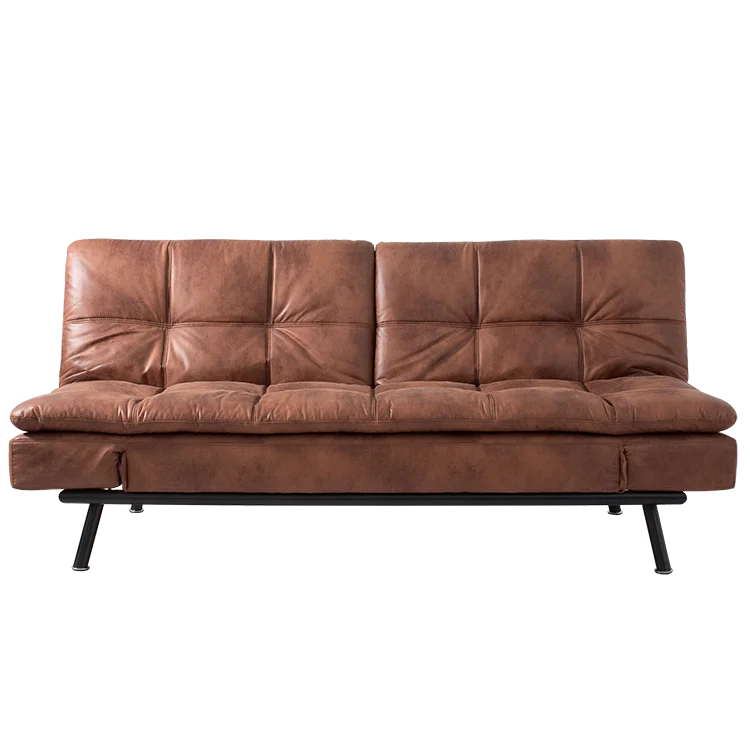 Nisco мебель для дома Регулируемый ручной складной кожаный диван-кровать