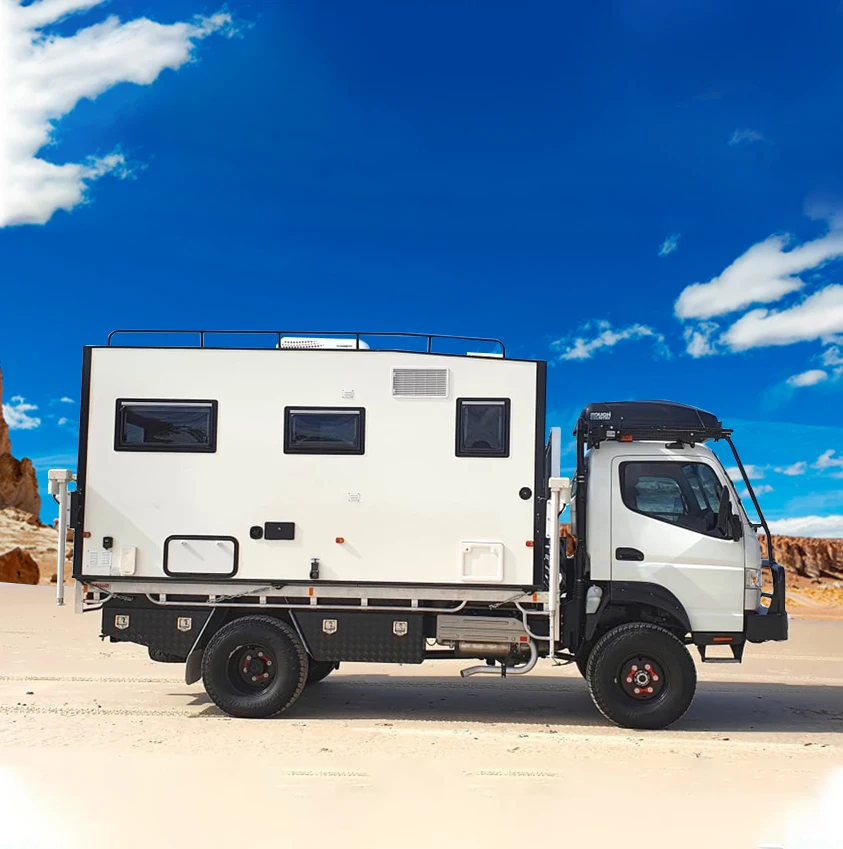 Экспедиционный грузовик для кемпинга Ecocampor 4x4 трейлер прочный дом продажи