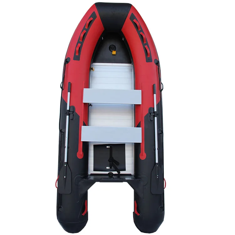 Wholesale Inflatable Fishing Aluminum Rescue Boats Canoe Pontoon Boat