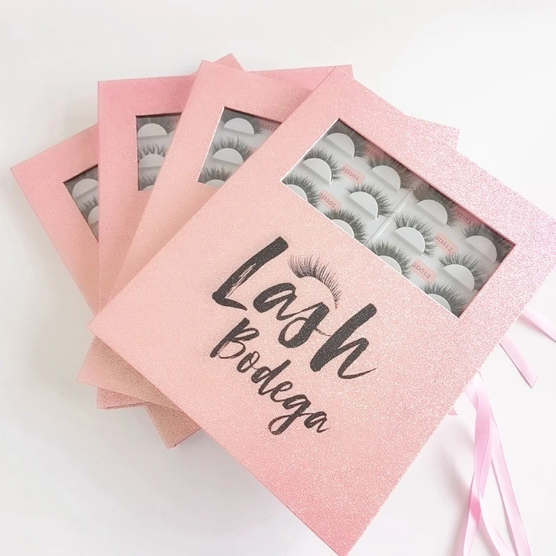 Толстые полноразмерные ресницы, 16 пар, оптовая продажа, футляр для ресниц, частная этикетка, индивидуальная упаковка, роскошные 25 мм норковые 3d ресницы