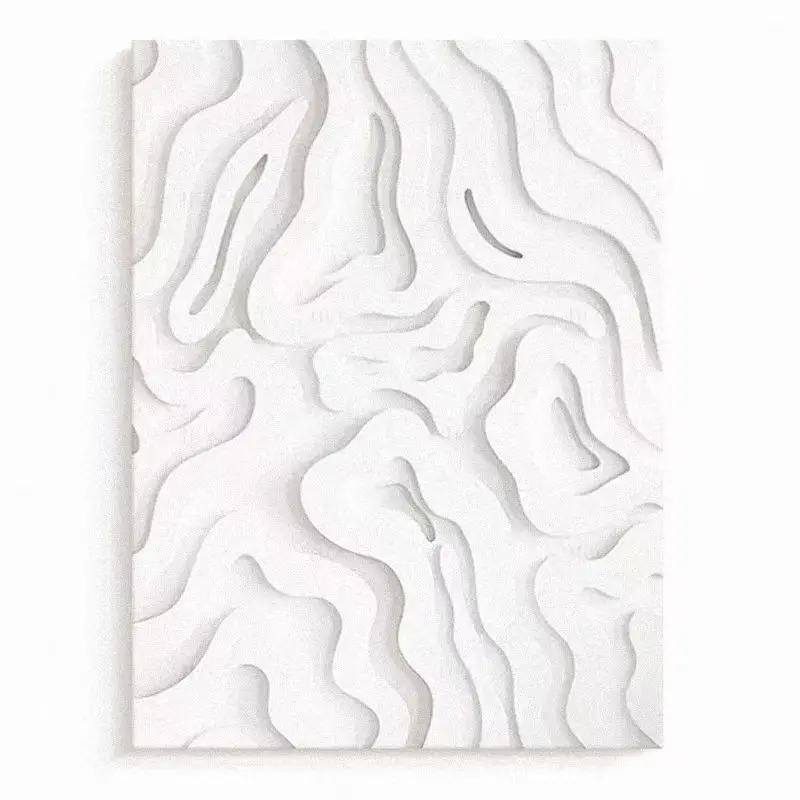 Modern Wall Art Decorative Painting Texture Handmade Relief Painting for Living Room TV Background  Home Decor