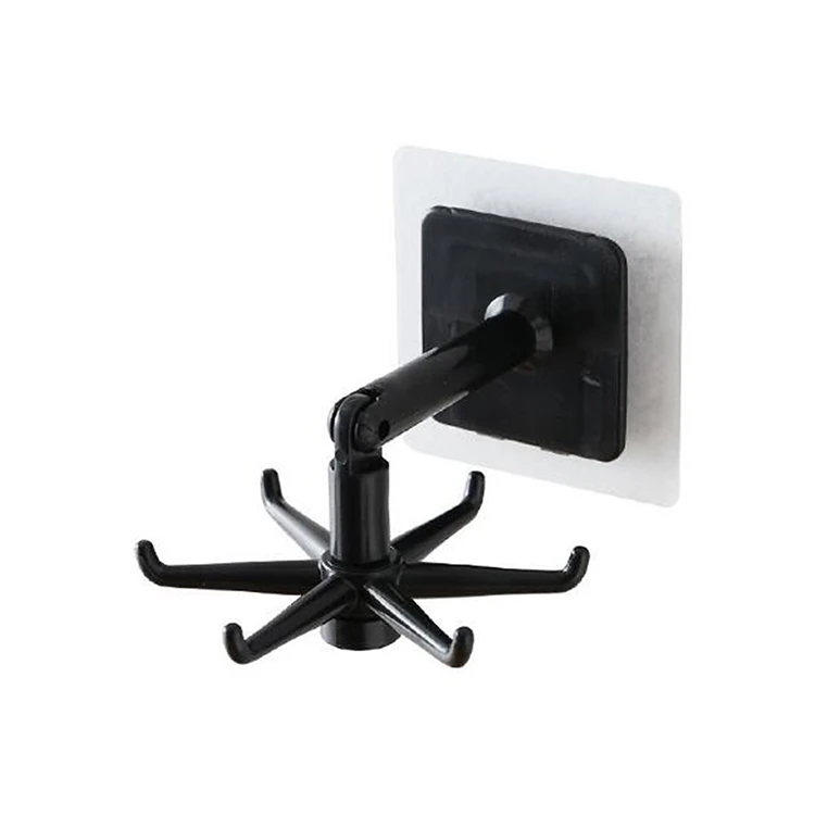 360 Degree Fashion Wall Mounted Kitchen Hook Rotatable kitchen hook and shelf Drop Shipping