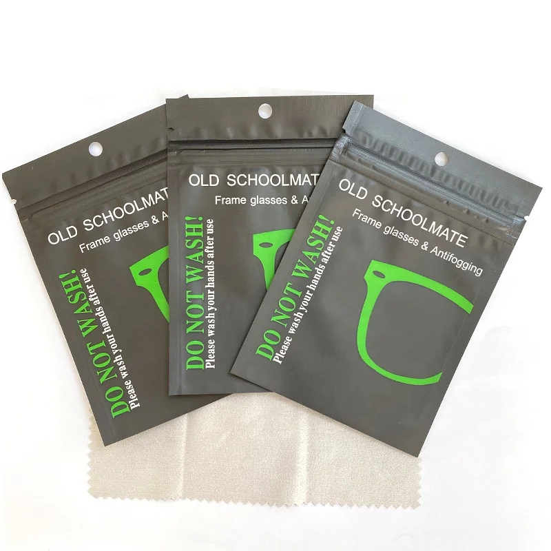 High Quality Antifog Wipes Glasses Suede Anti Fog Lens Cloth Microfiber Cleaning For Glasses