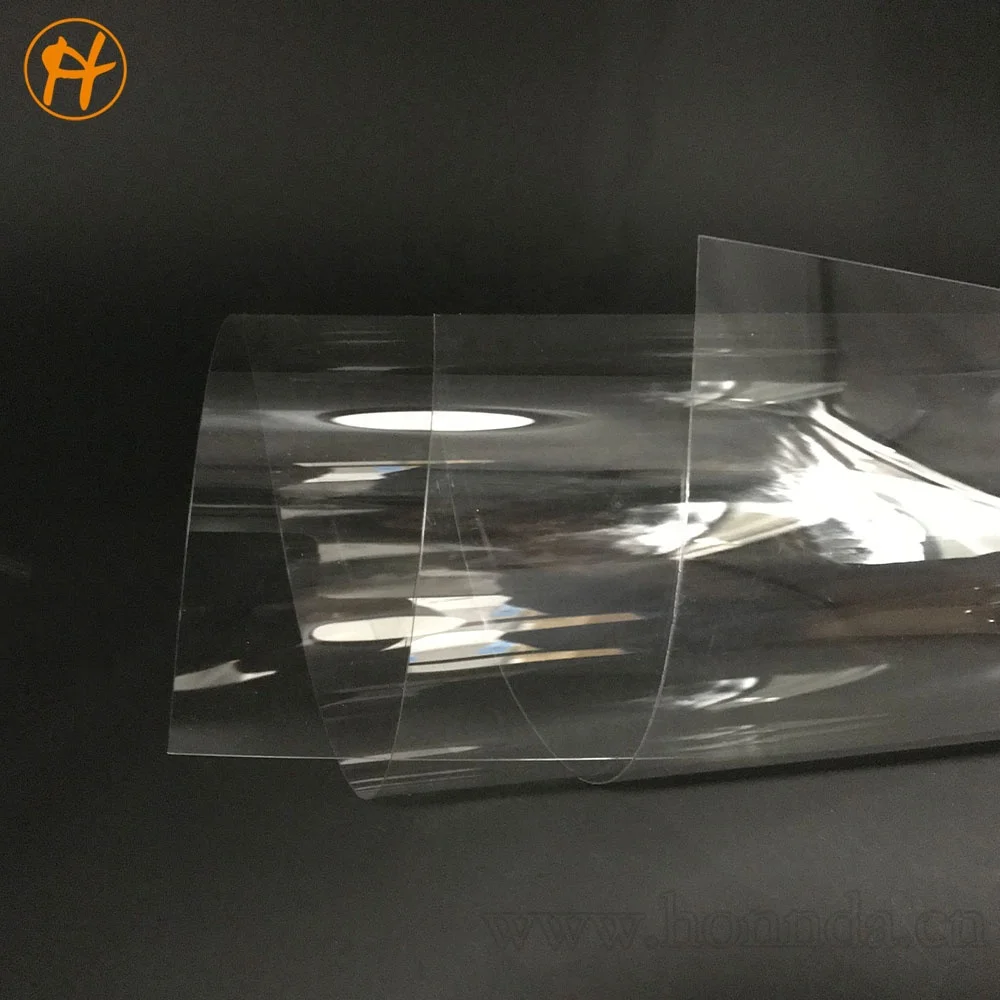 1220*2440mm clear PET roll transparent PET sheet with PE protective films
