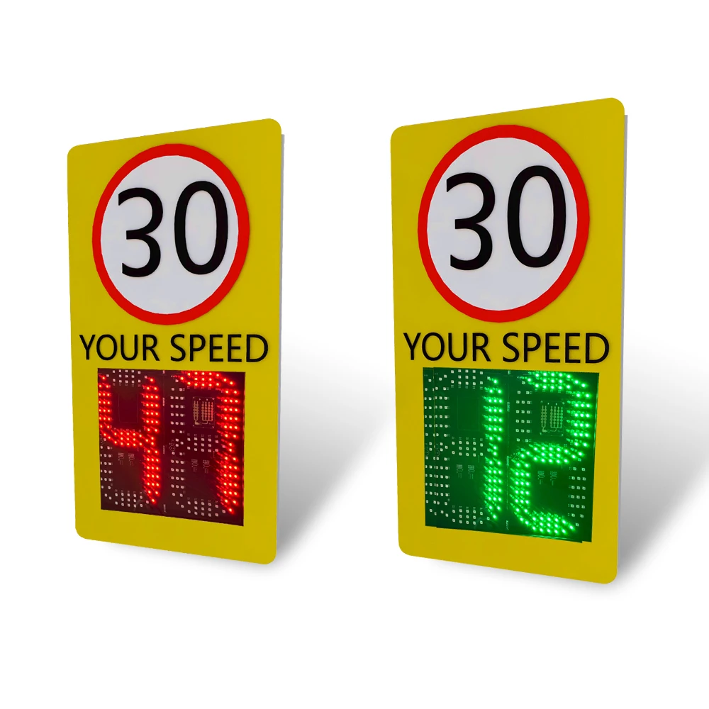 Customized Two Digits speed radar sign for sale high quality speed radar sign cost