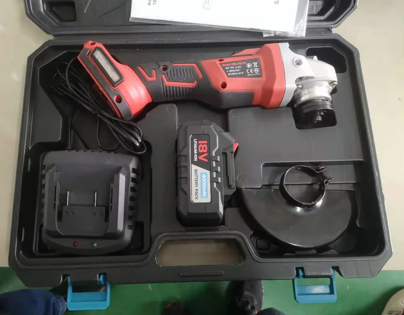 
20V Brushless Angle grinder - 125mm 