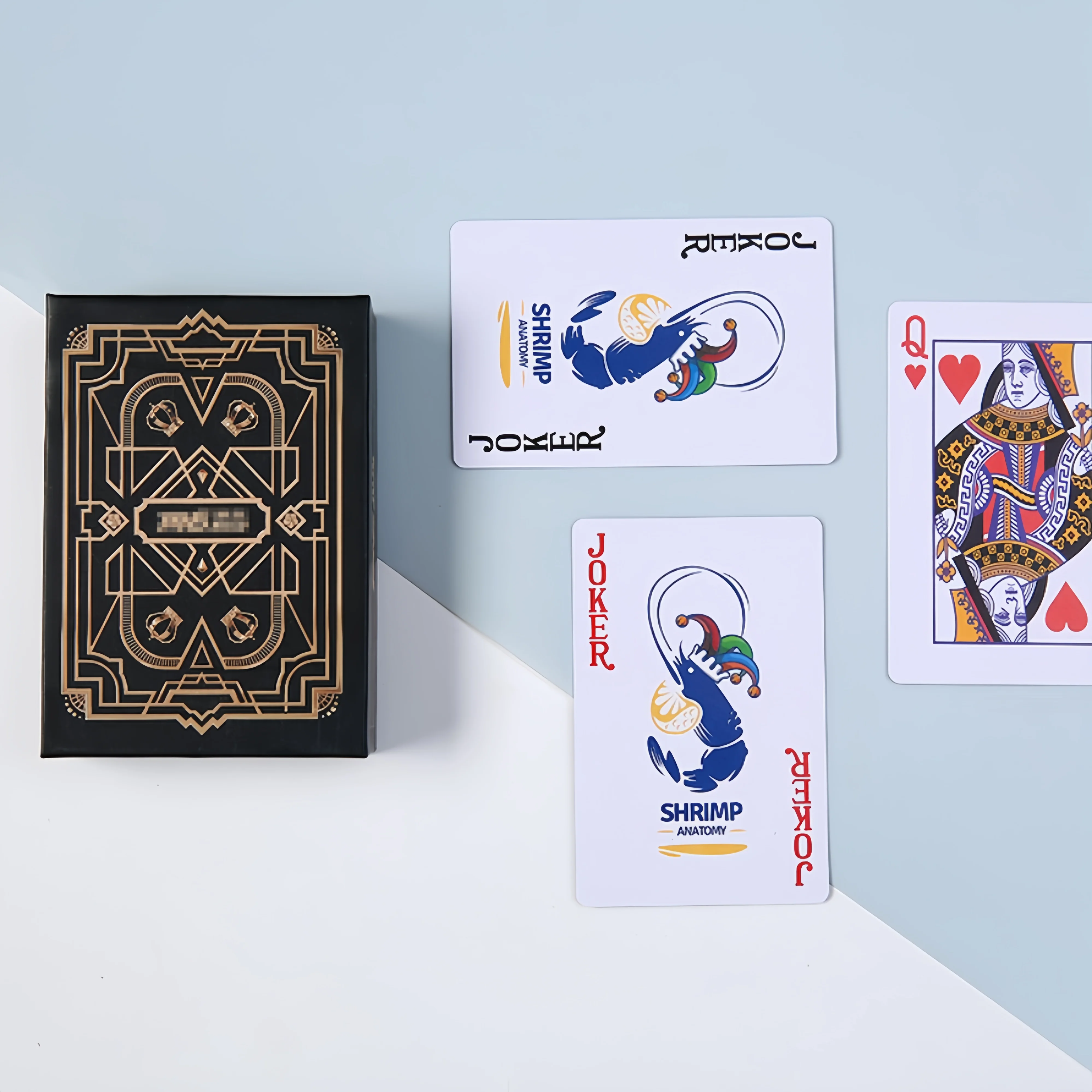 Wholesale customizable premium vintage poker playing cards print