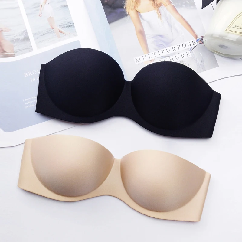 
Telige New strapless backless bra invisible for women seamless underwear 