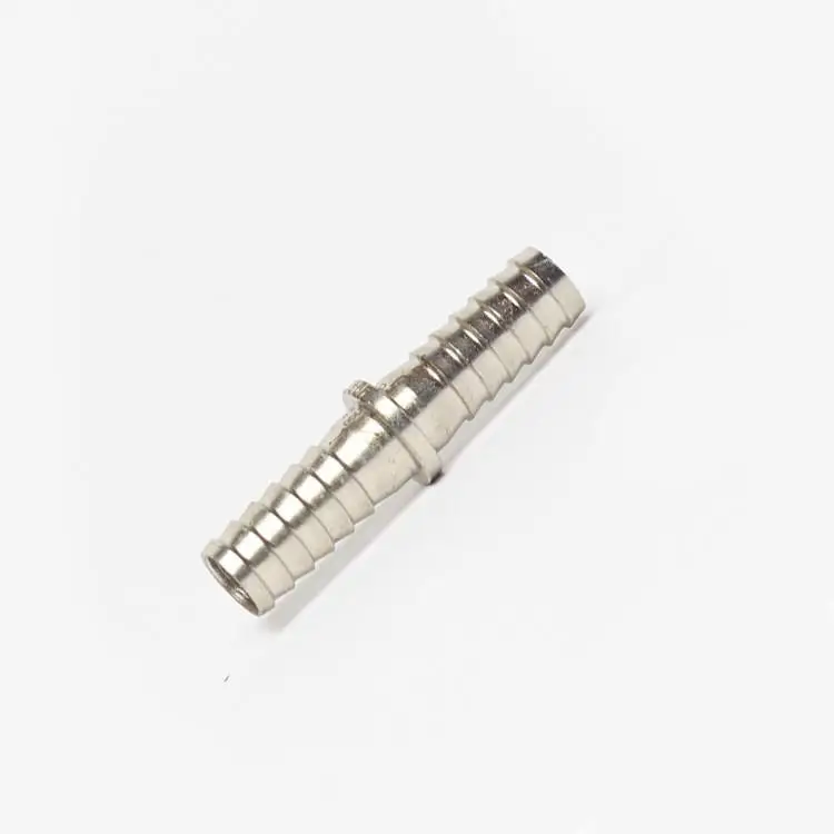 Custom Size beverage dispenser 1/4 barb stainless steel fitting Hose Barb Splicer