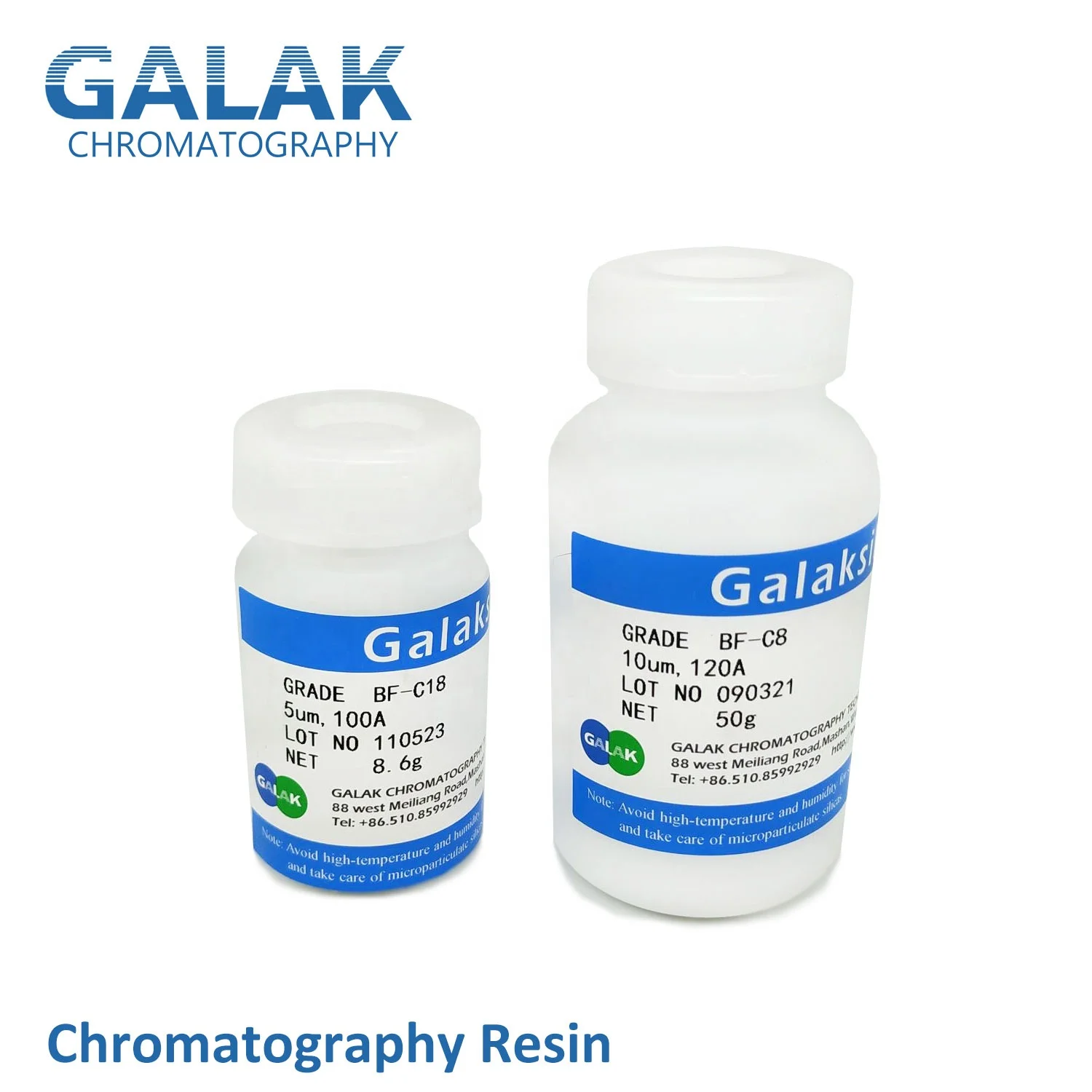 C18 силикагелевая Смола 75um pH2-8 упаковочный материал для жидкостной