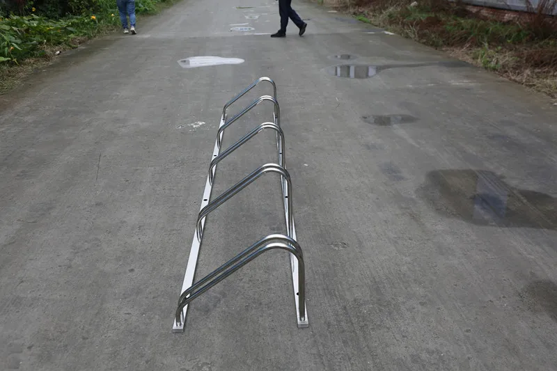 outdoor ground commercial steel bicycle rack outside street square bike storage stand road cycle parking stand
