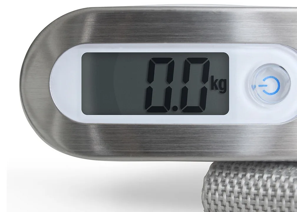 High quality stainless steel digital travel weighing scale for suitcase travel luggage weight