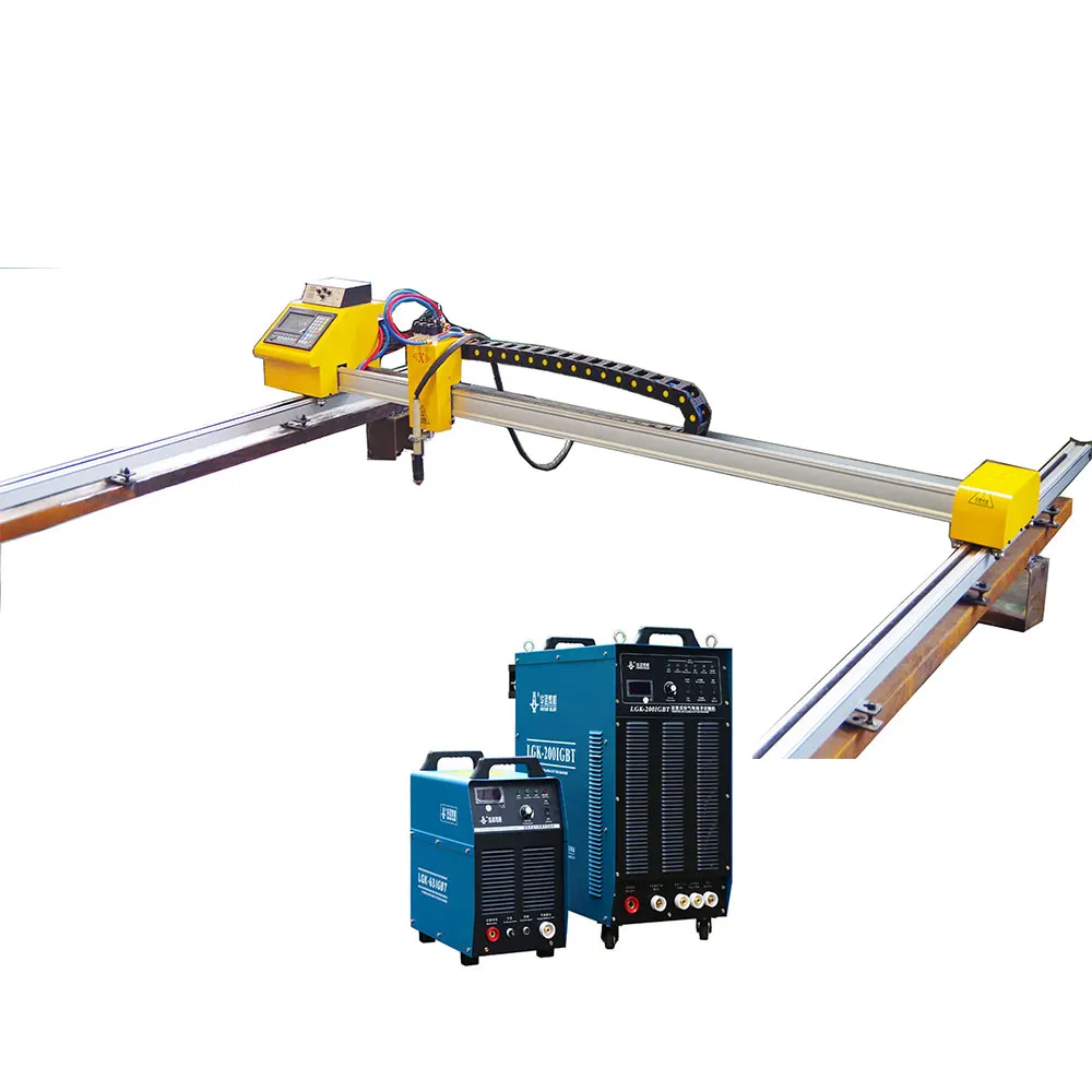 Promotion! Hot sale  cnc portable plasma and flame cutting machine dual rails drive gantry type