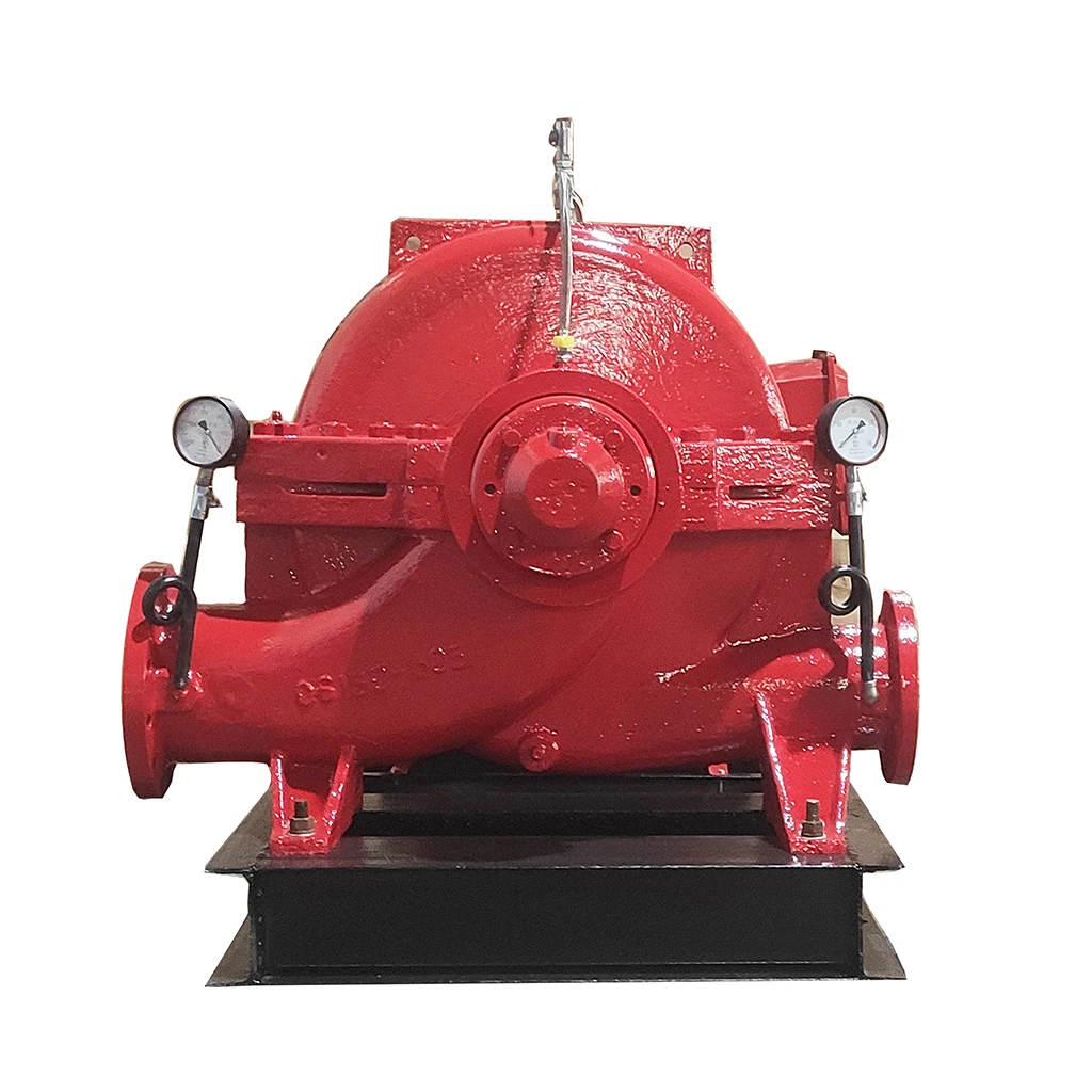 Split Case pumps can be customized in a variety of materials