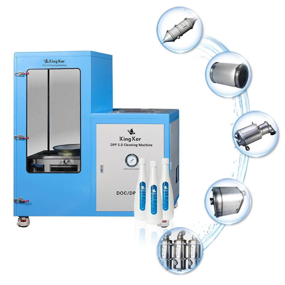 Kingkar Hunan Filtro De particas DPF каталитическая Конвертор установка для очистки двигателя DPF чистящая жидкость очиститель