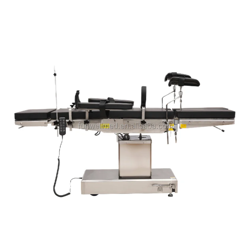 Economical and practical movable electric operating table surgical OR neurosurgery operation table with kidney bridge