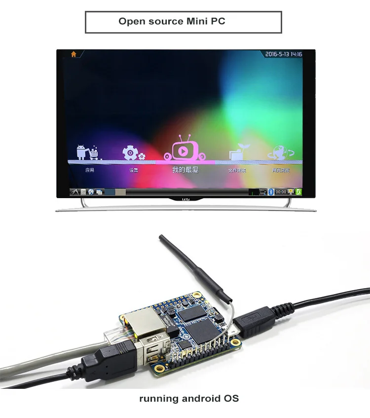 Orange Pi Zero Plus2 H3 256GB 512GB WiFi Quad Core Open Source Development Board Windows Linux Debian Replace Mini PC