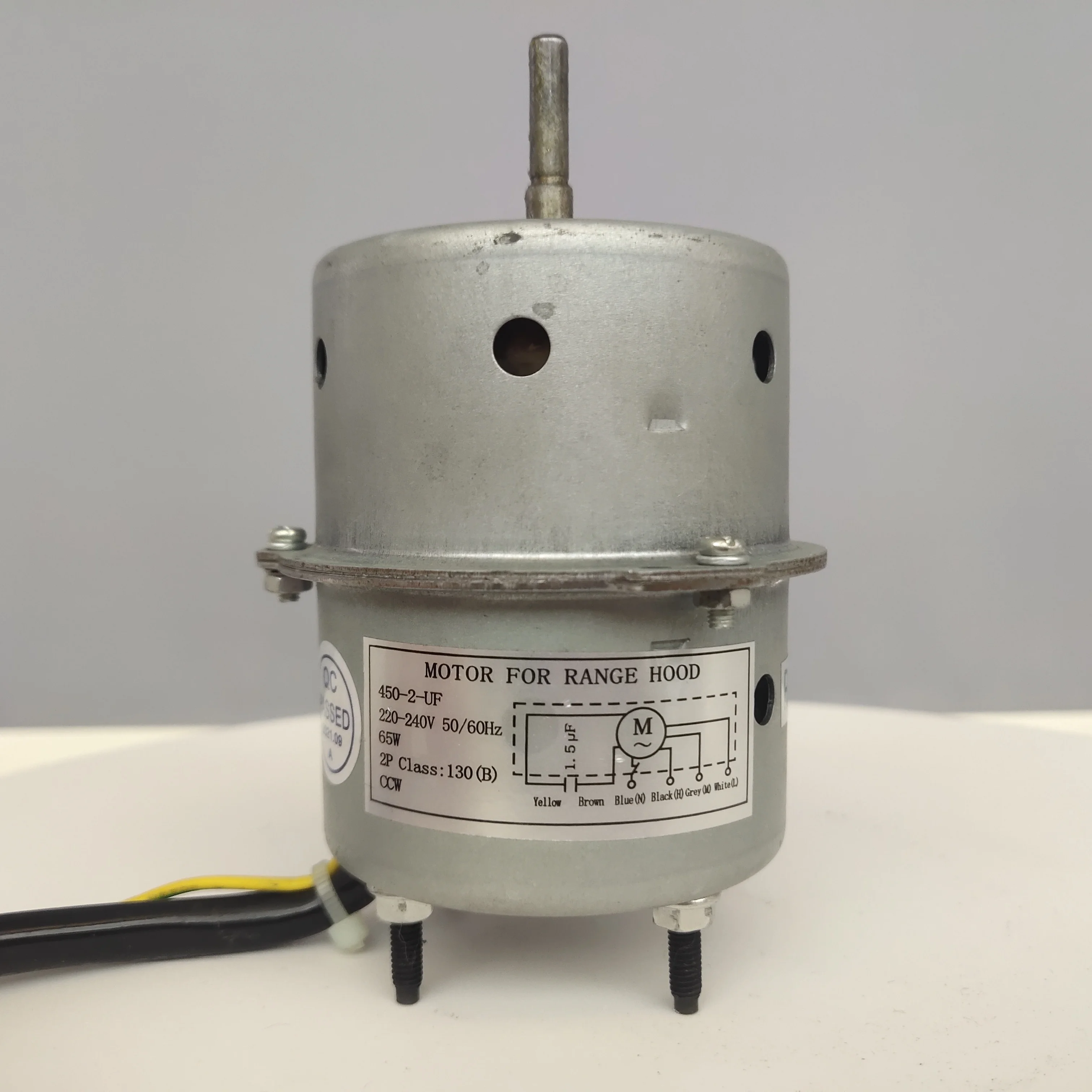 450-2-UF type ac capacitor kitchen range hood motor