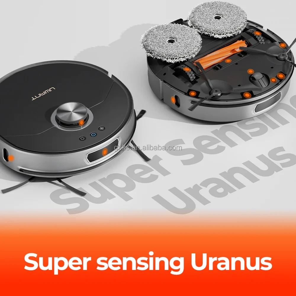 UWANT U200 5000Pa Suction Smart Cordless Wet and Dry Cleaning Robot Aspirateur Aspiradora Vacuum Cleaner Mop