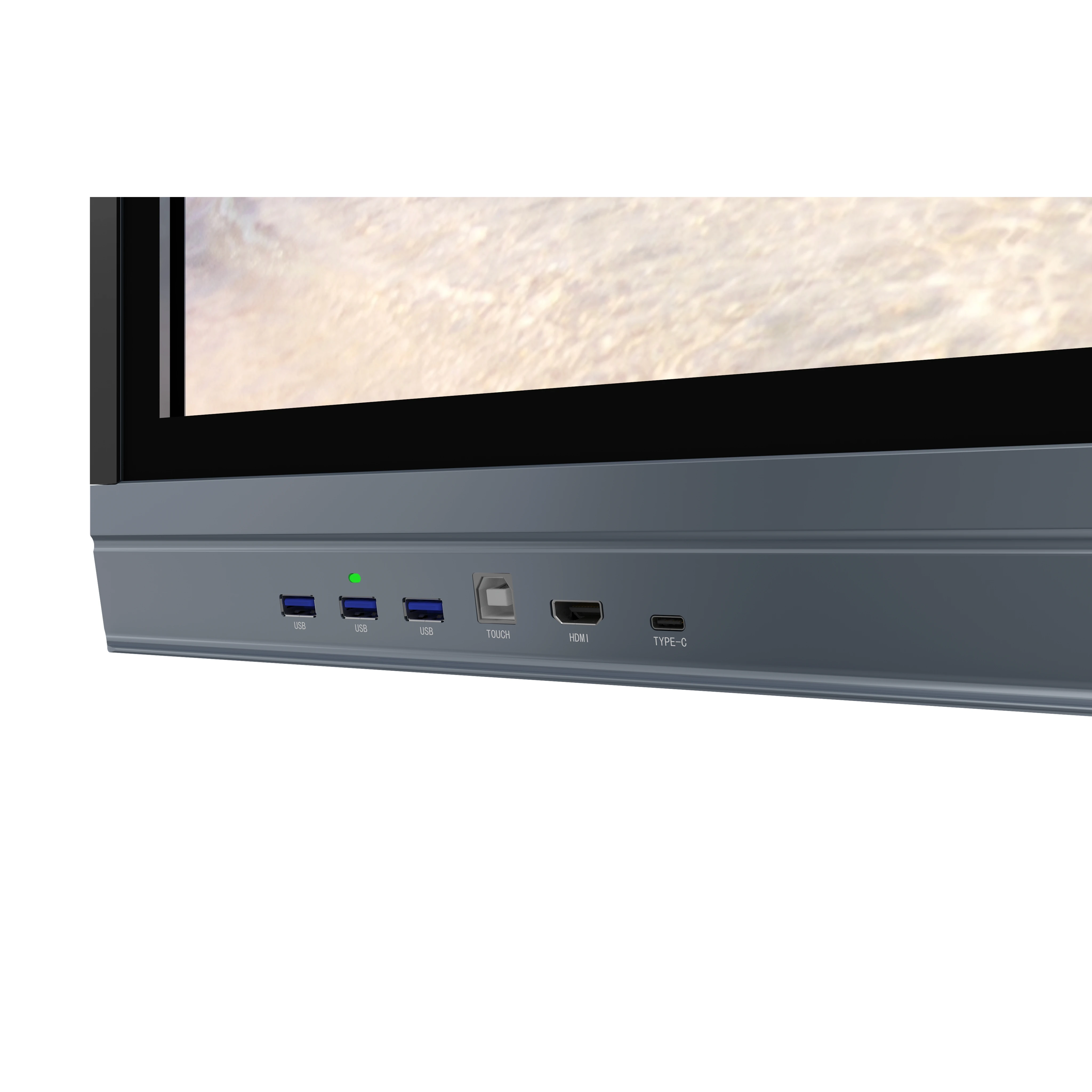Tacteasy 40points touch interactive touch screen monitor flat panel in multiple sizes for education and business