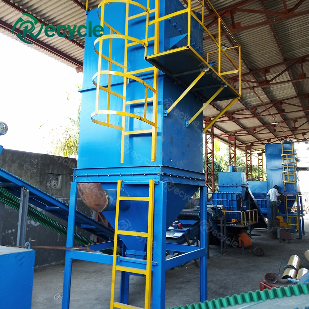 Scrap Copper Aluminum Radiator Recycling Plant Radiator Separator Machine from Recycle