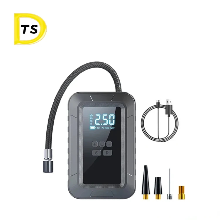 Multifunction Mini Automatic Portable Electric Power Supply Electric Air Compressor Digital Tire Inflator